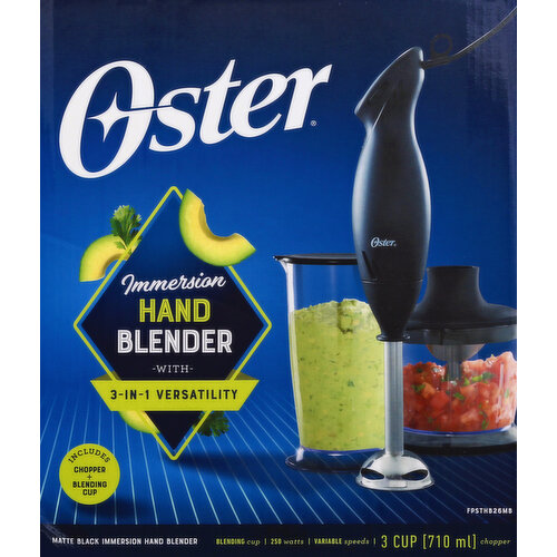 Oster Hand Blender with Chopping Attachment & Cup at