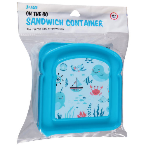 Jacent Sandwich Container, On the Go