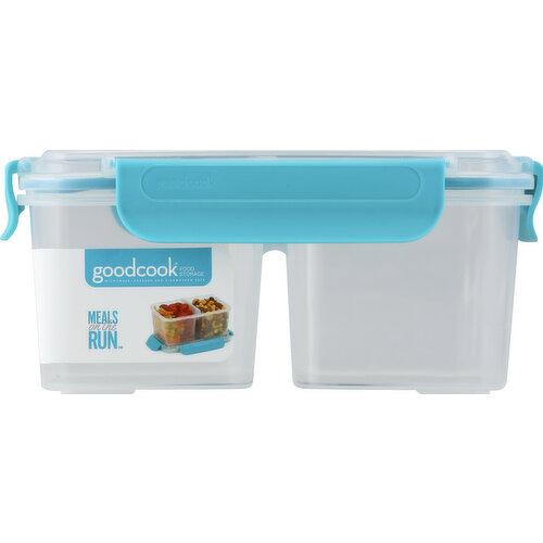 GoodCook Meals on the Run Sandwich Container, Locking Lid