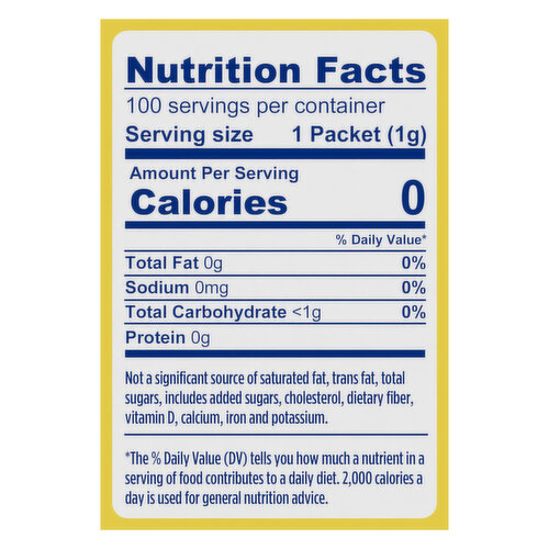 Splenda Zero Calorie Sweetener