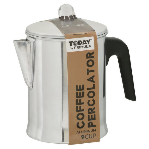 Primula Stovetop Percolator Coffee Pot, 9 Cup