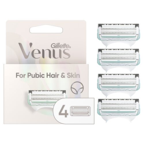 Venus Pubic Hair and Skin, Women's Razor Blades