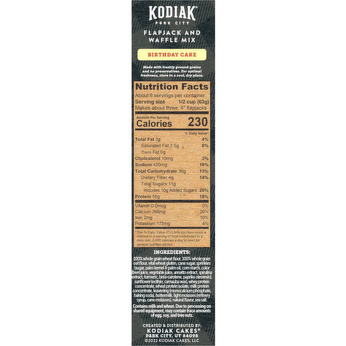 Kodiak Cakes Power Cakes Flapjack and Waffle Mix { 72 oz.} | eBay