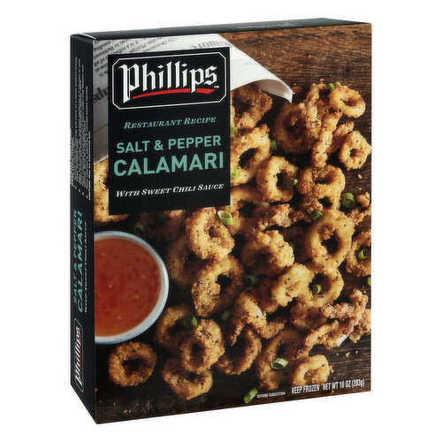 Philips Calamari, Salt & Pepper, Restaurant Recipe