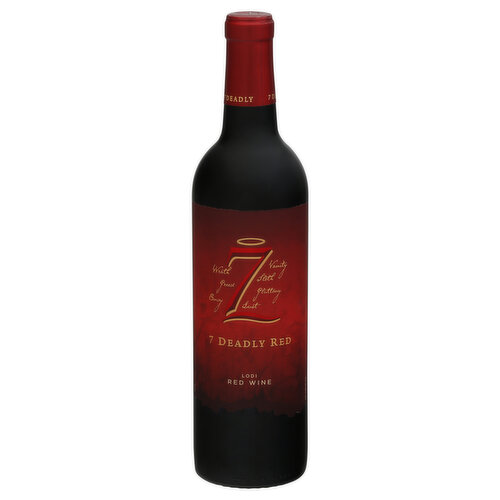 7: Wrath. Greed. Envy. Vanity. Sloth. Gluttory. Lust. Sinful indeed. This wickedly delicious red wine just might lure you down the path of gluttonous pleasure. Crafted from grapes grown in the diverse and hallowed soils of the enviable Lodi Appellation, where greedy winemakers hunger to create hedonistically seductive wines. We've tempted evil's wrath and are eternally damned to deliver decadent wines like our 7 Deadly Red. Certified Green Sustainable Winegrowing Lodi Rules. Certified Sustainable Grape Growing by the Lodi Rules Program.