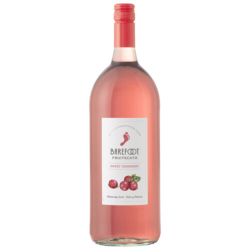 Barefoot Fruitscato Cranberry Sweet Wine 1.5L  