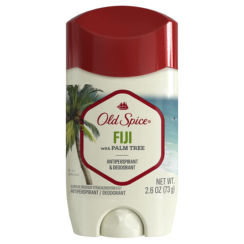 Old Spice Fresher Collection Old Spice Antiperspirant Deodorant for Men Fiji, 2.6 oz