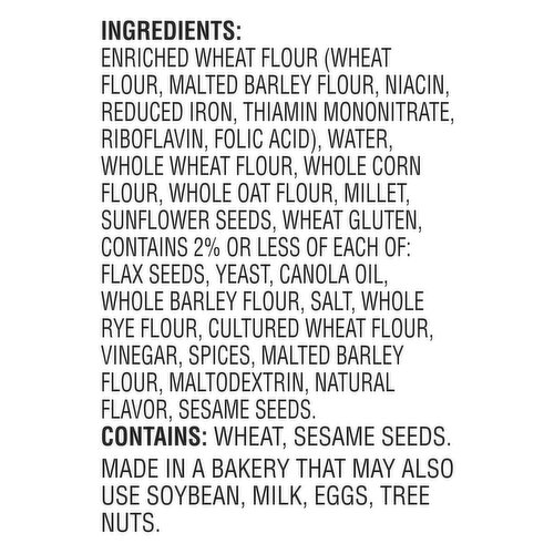 Wholesome Harvest 9 Grain & Seed Bread