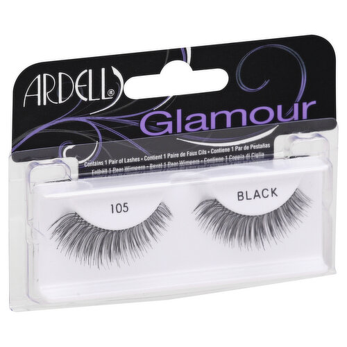 Ardell Lashes, Glamour, Black 105