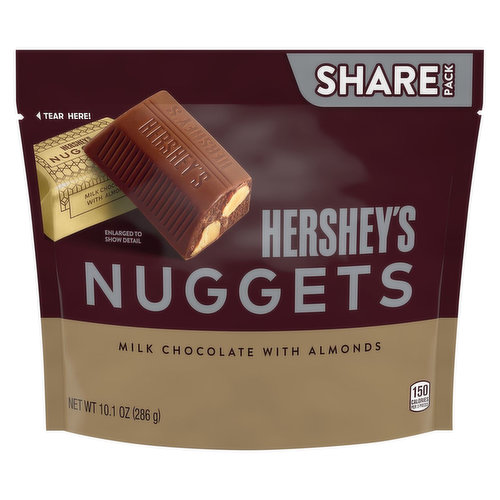 Hershey's Nuggets Milk Chocolate with Almonds, Share Pack