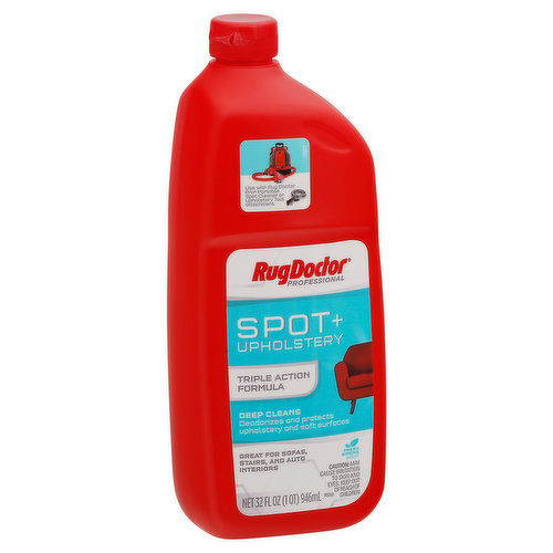 Rug Doctor Professional Spot + Upholstery, Triple Action Formula, Fresh Spring Scent