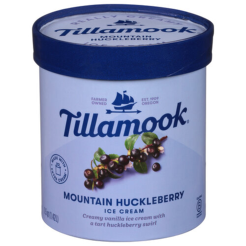 Tillamook Ice Cream, Mountain Huckleberry