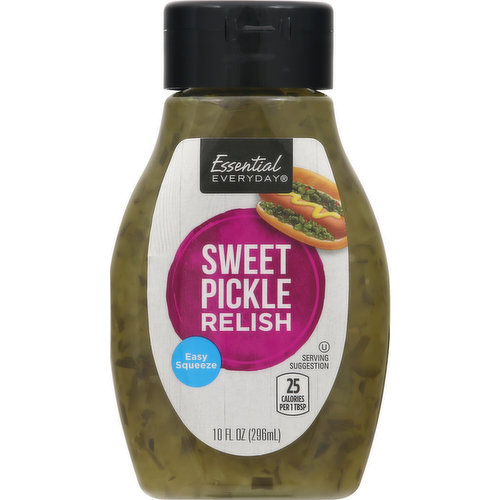 25 calories per 1 tbsp. Gluten free. Easy squeeze. essentialeveryday.com