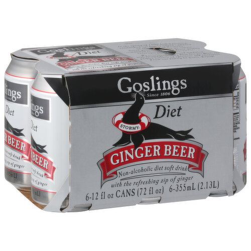 Goslings Stormy Ginger Beer, Diet