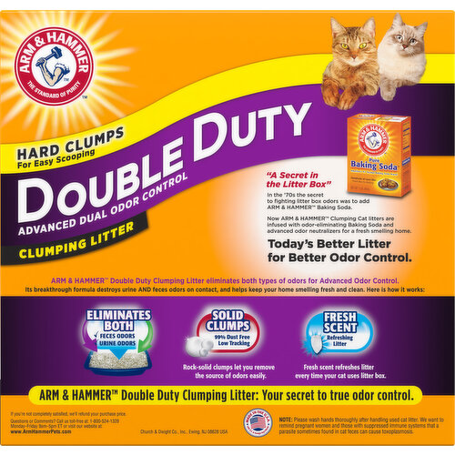 Arm and hammer double duty cat litter coupons sales