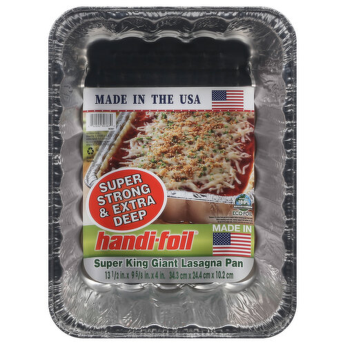 Handi-Foil Lasagna Pan, Giant