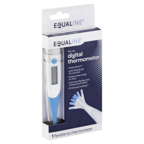 Equaline Thermometer, Digital, Flex-Tip