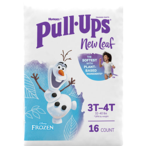 Pull-Ups New Leaf Girls' Disney Frozen Potty Training Pants, 2T-3T