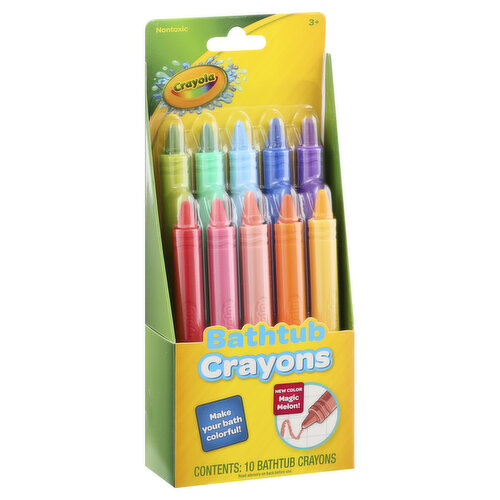 Bath Crayons, 100% Non-Toxic and Washable - China Bathtub Colorful