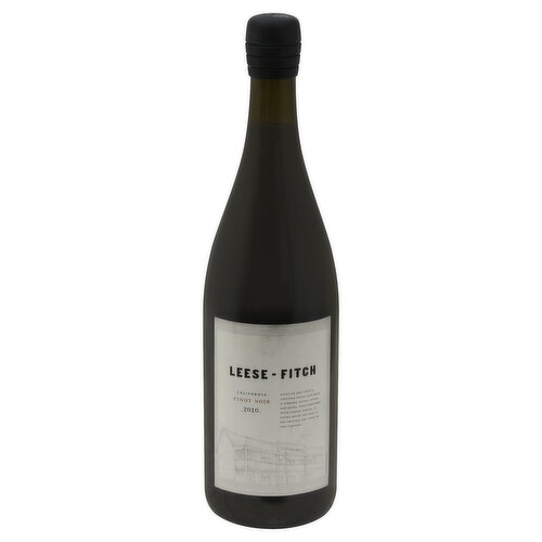 Leese Fitch Pinot Noir, California, 2010