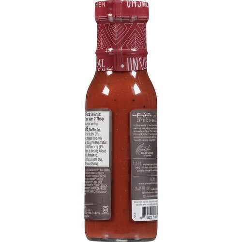 Primal Kitchen BBQ Sauce, Classic, Unsweetened, Organic: Calories