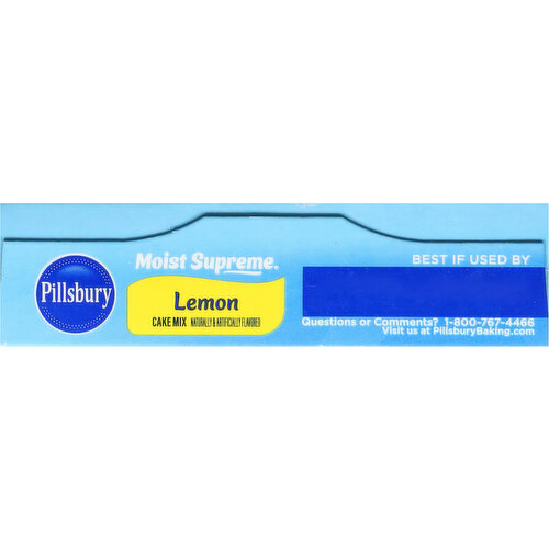 Pillsbury Moist Supreme Lemon Cake Mix