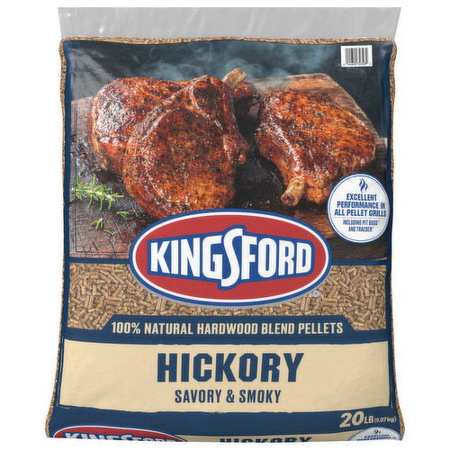 Kingsford Wood Pellets, Hickory, Savory & Smokey