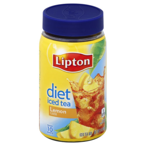Lipton Iced Tea, Diet, Lemon Flavor