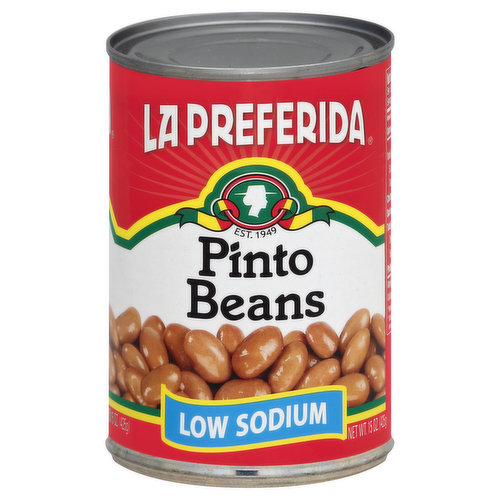 La Preferida Pinto Beans, Low Sodium