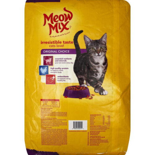 Meow Mix Cat Food, Original Choice