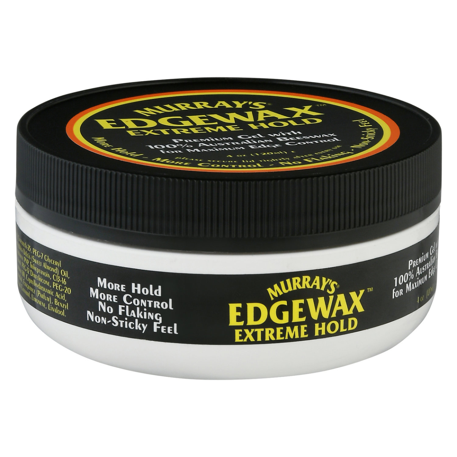 Murrays Edge Wax For Maximum Edge Control Hair Gel, Extreme Hold, 4 Oz, 2  Pack 