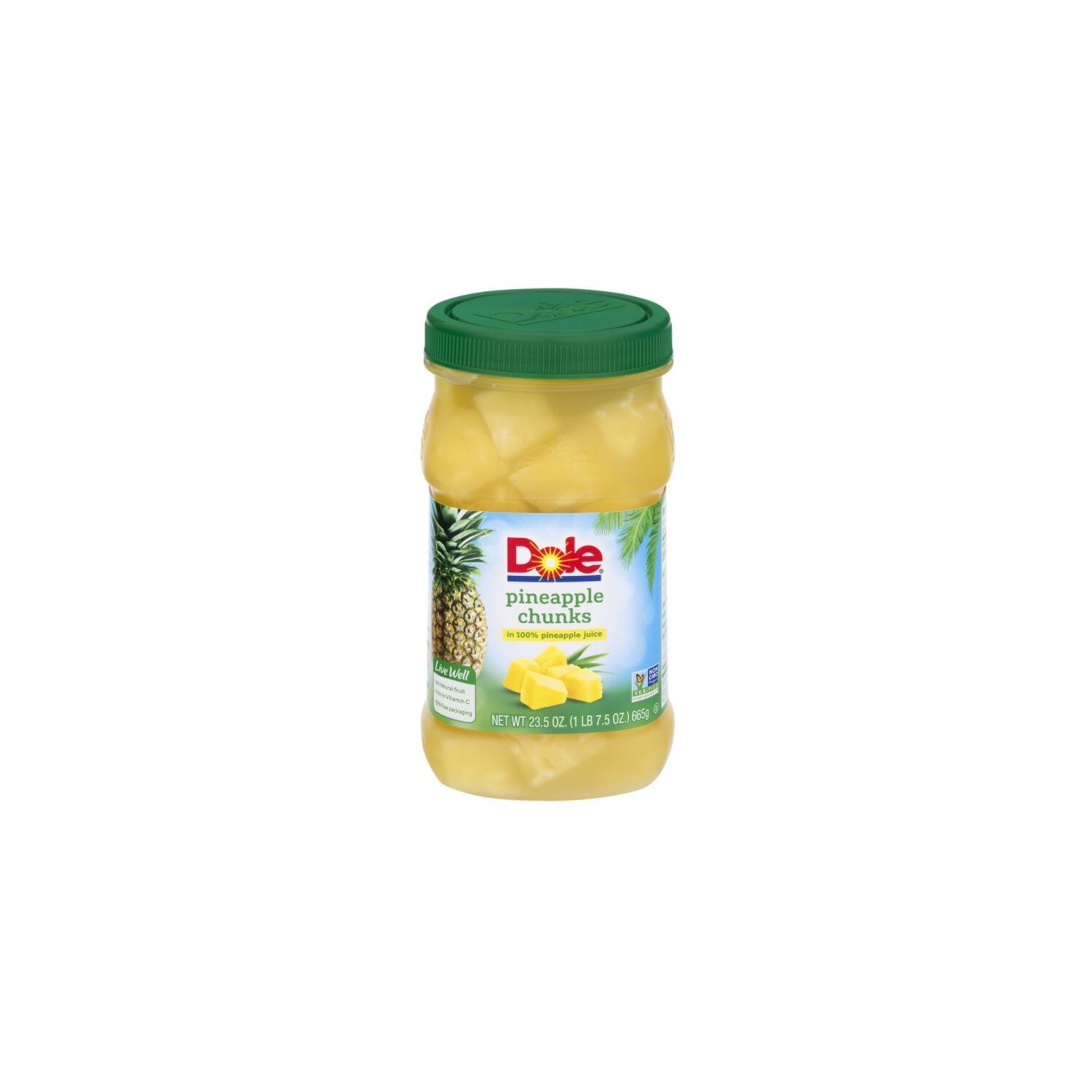 Dole Tropical Fruit in 100% Fruit Juice, 23.5 oz Jar 