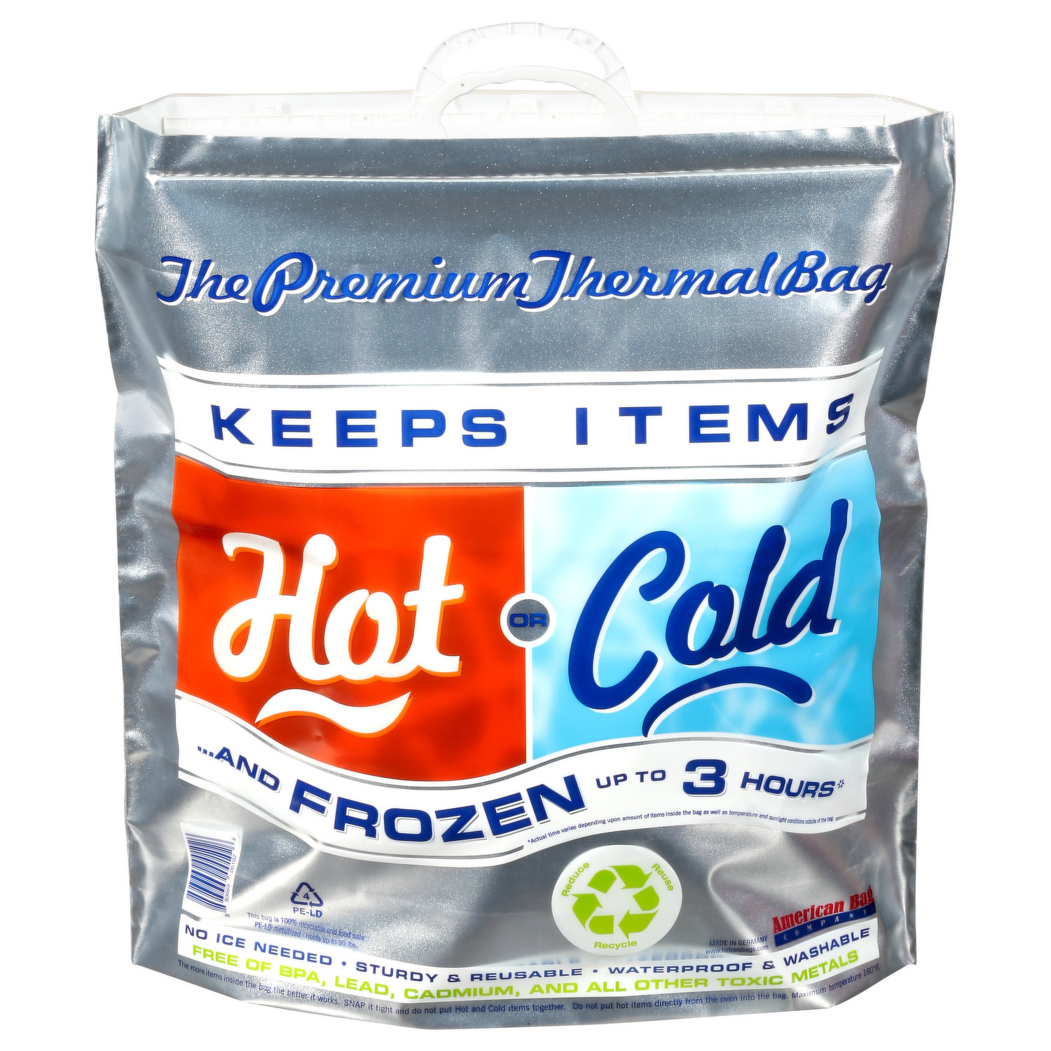 Aqua Frosted Plastic Shopping Bags - Cub