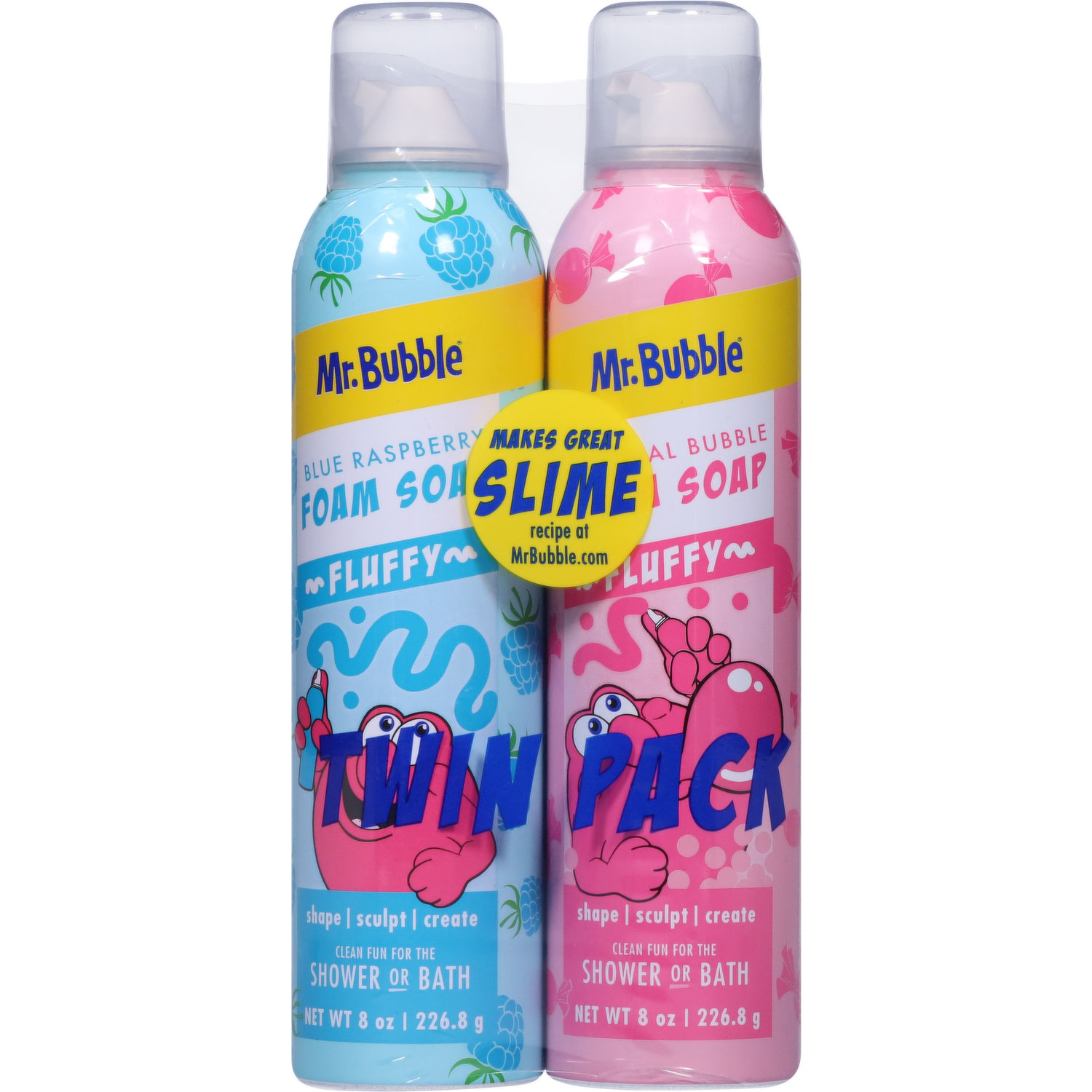 Mr. Bubble Foam Soap Twin Pack $2.49 - Family Wholesale