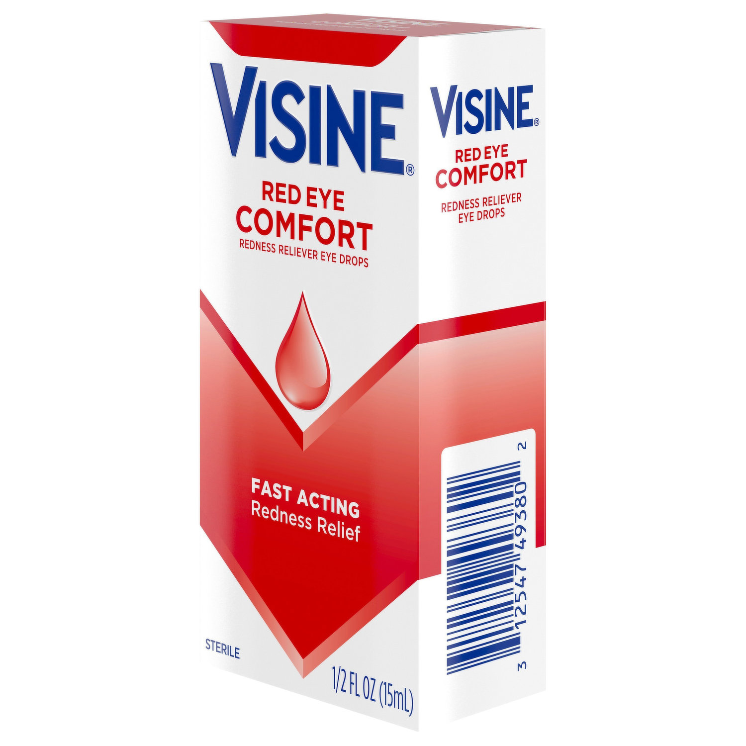 Visine Maximum Strength Redness Relief Formula Lubricant Eye Drops - 0.5 OZ  - Union Pharmacy