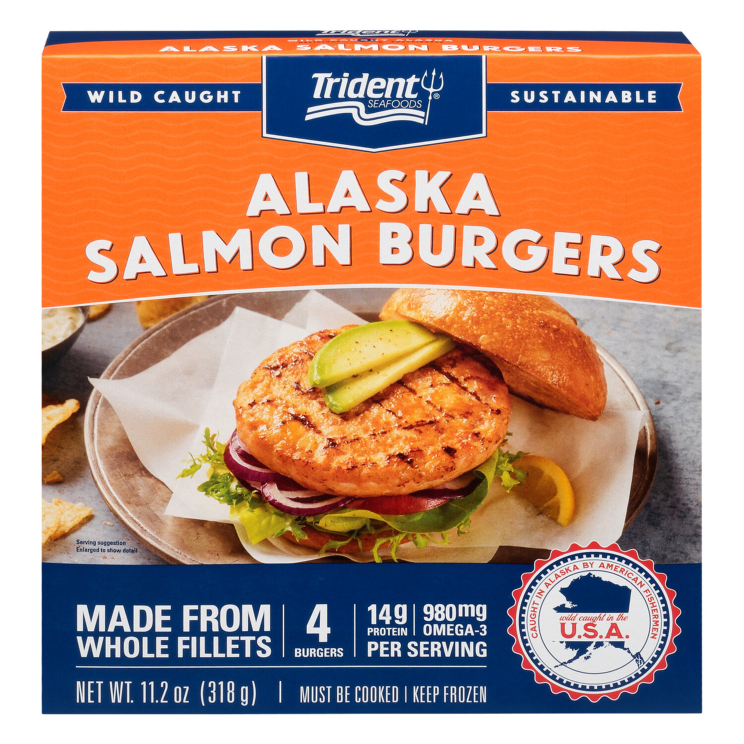 Alaska Salmon Burgers with Lemon Herb Mayo - Feast and Farm