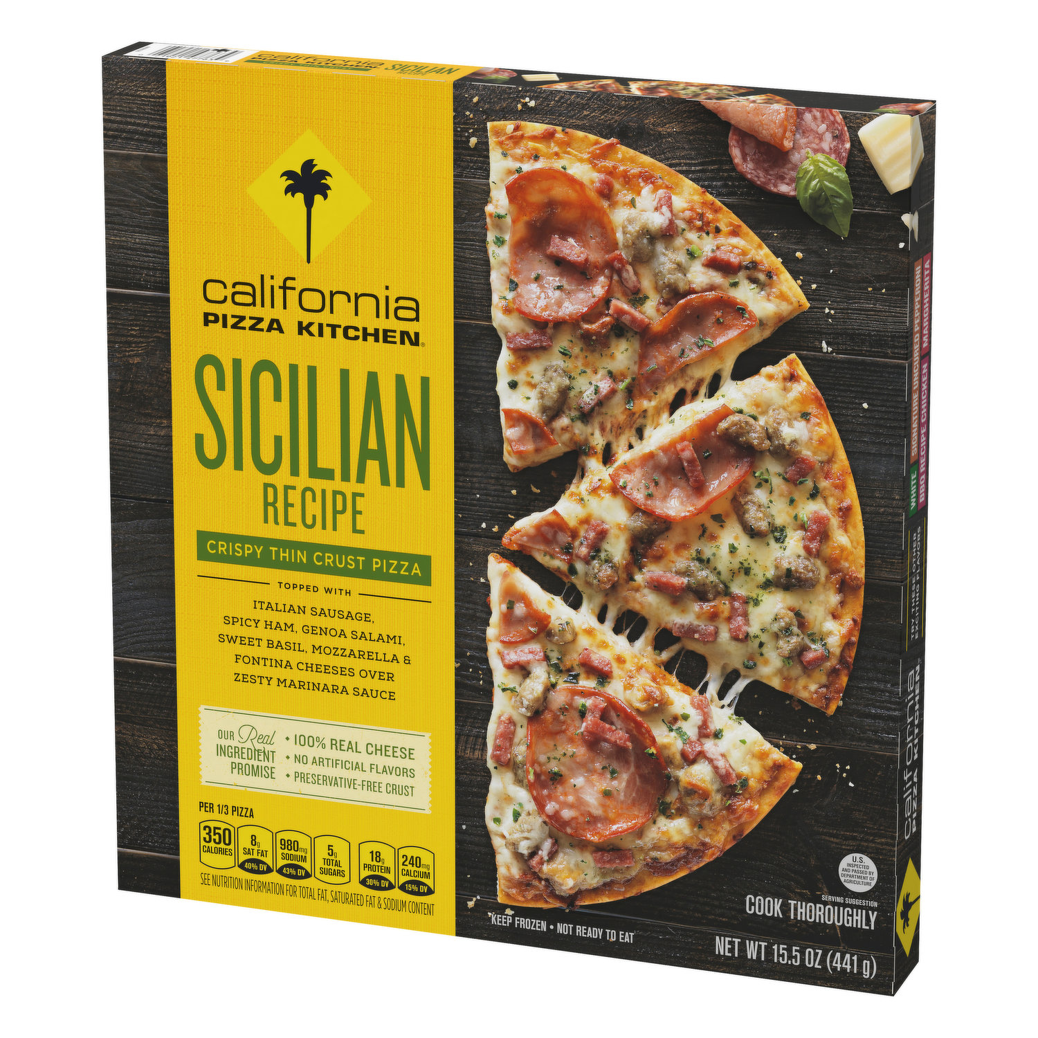 Crispy Thin Crust Sicilian Recipe Frozen Pizza