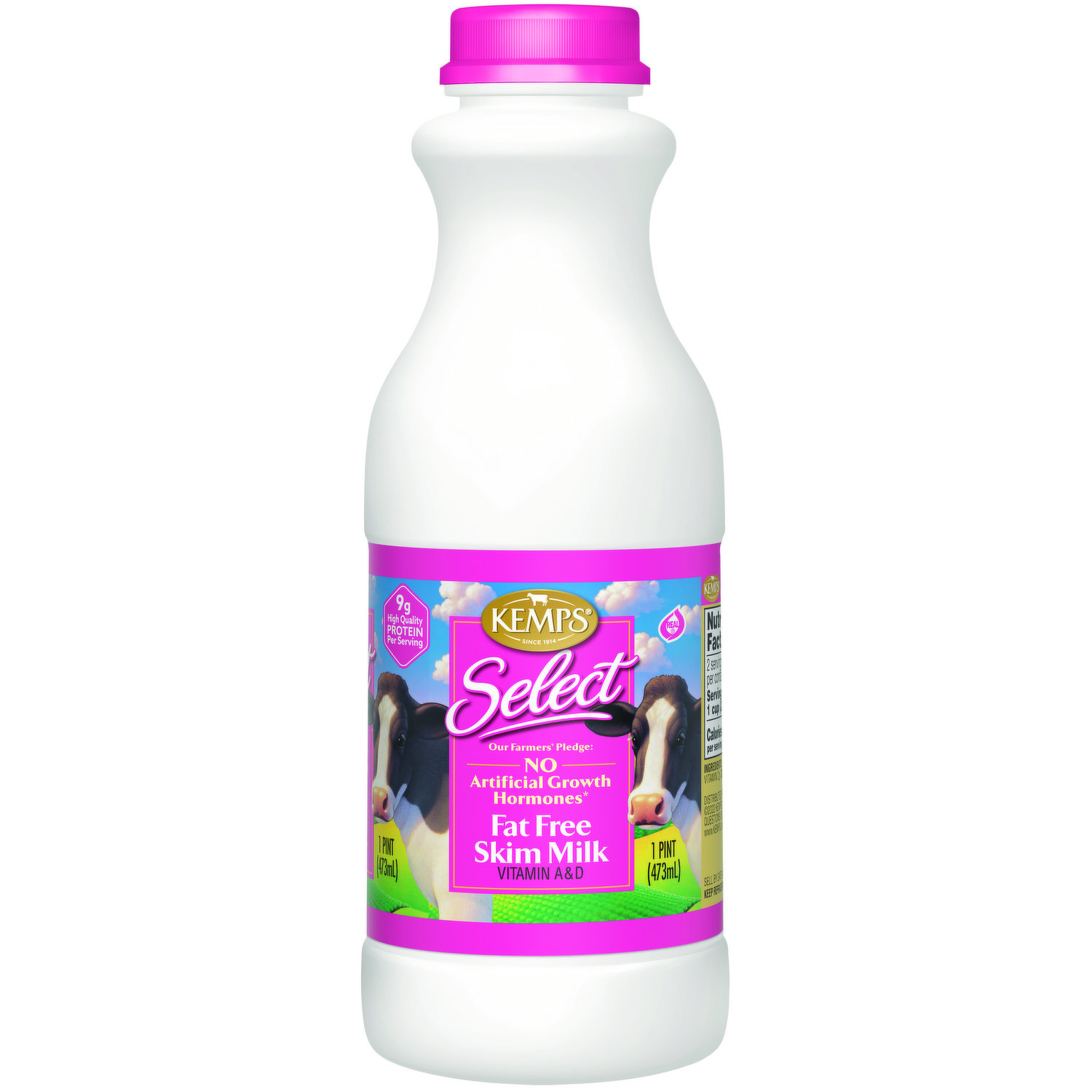 Kemps® Select Fat Free Skim Milk .5 Gal. Jug, Skim & Nonfat