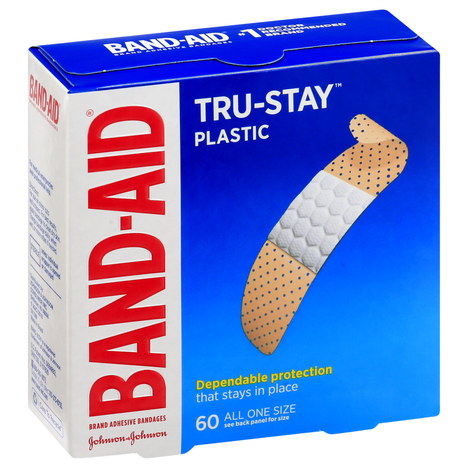 Flexible Fabric Adhesive Bandages BR65, 30 units – Band-Aid : Bandages,  Compress & Such