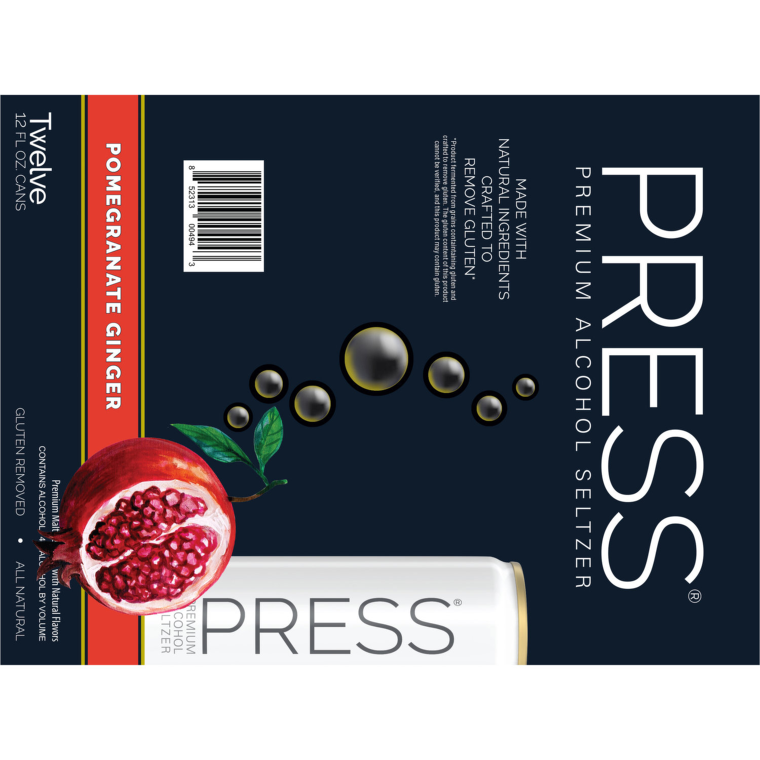 PRESS Pomegranate Ginger 12-Pack at Whole Foods Market