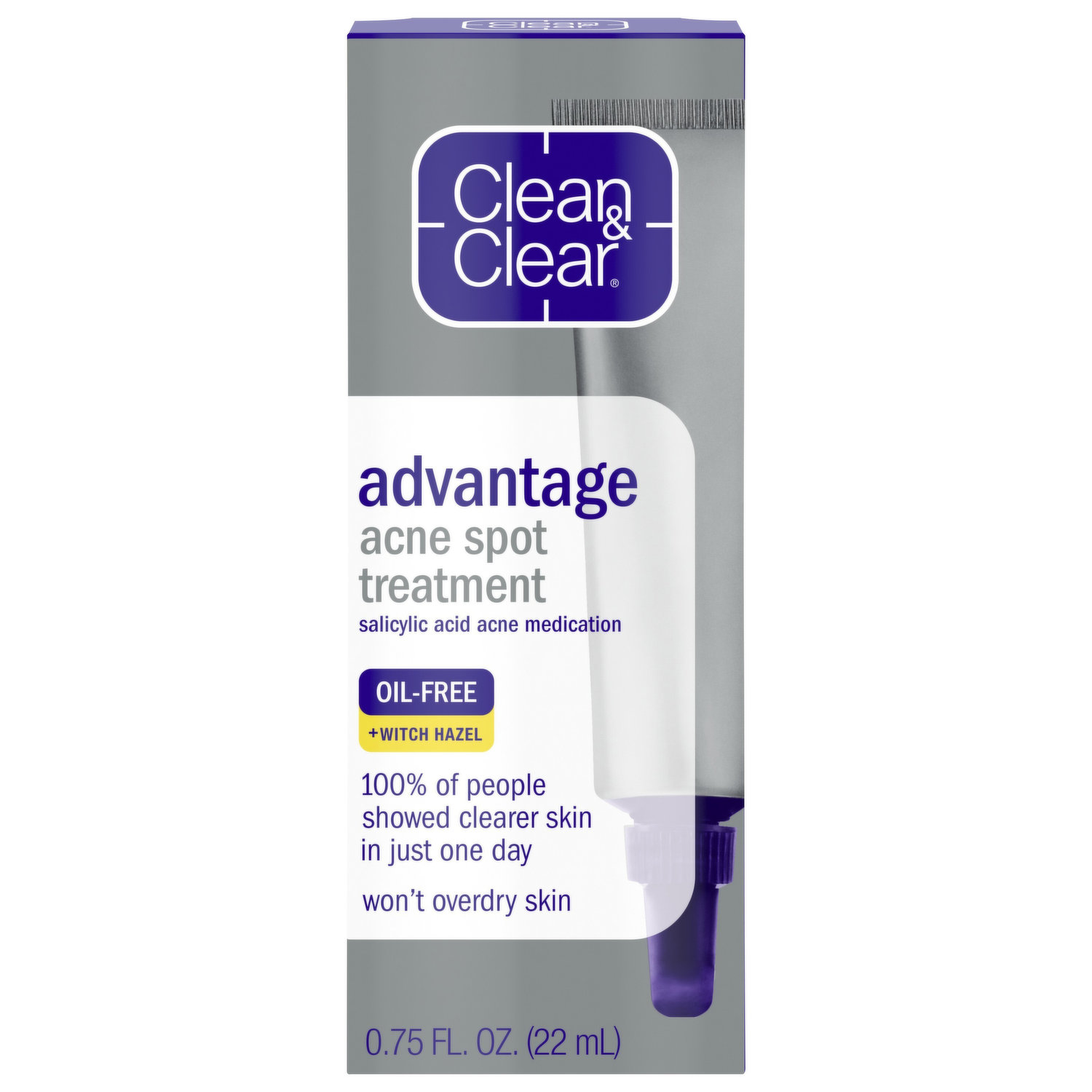 Clean & Clear Facial Cleanser, Oil Free 8 Fl Oz, Acne