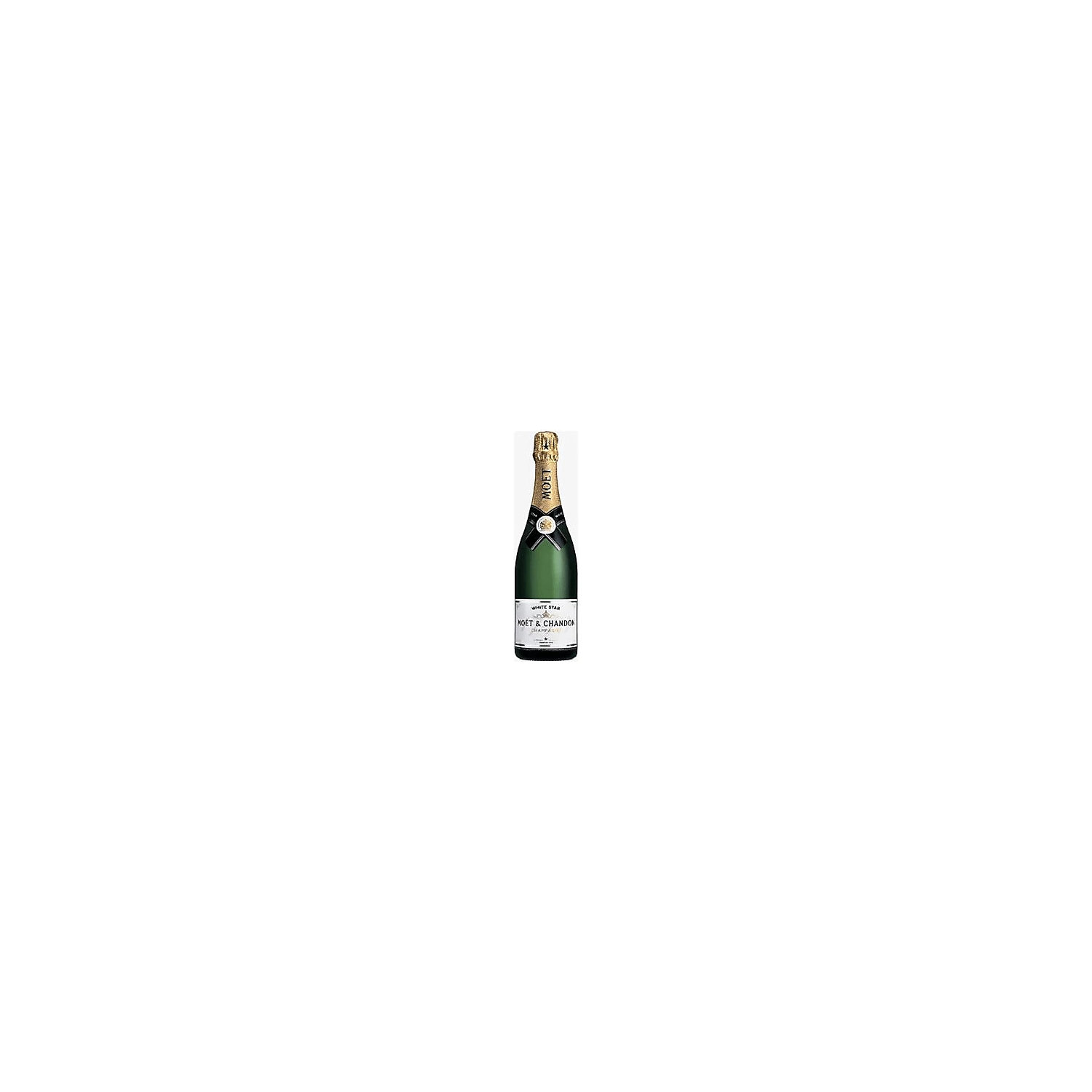 Moet & Chandon White Star Champagne Bottle (375 ml)