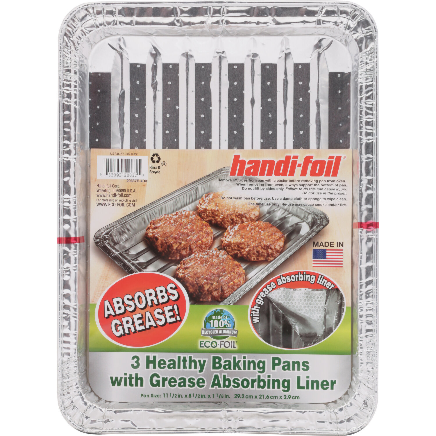 Handi-Foil BBQ Basics All Purpose Pan - Shop Bakeware at H-E-B