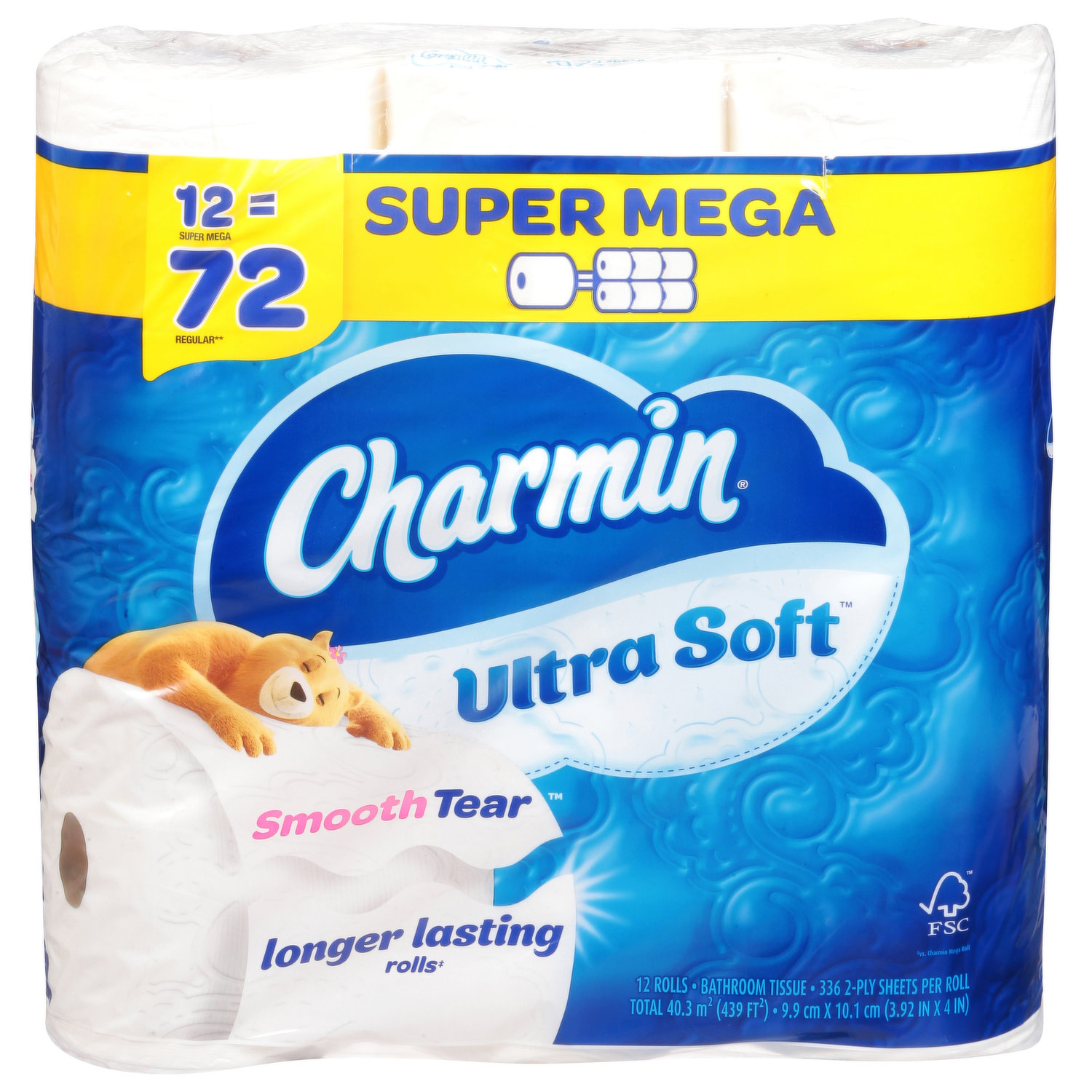 Charmin Ultra Soft Toilet Paper Mega Rolls - 9 ct
