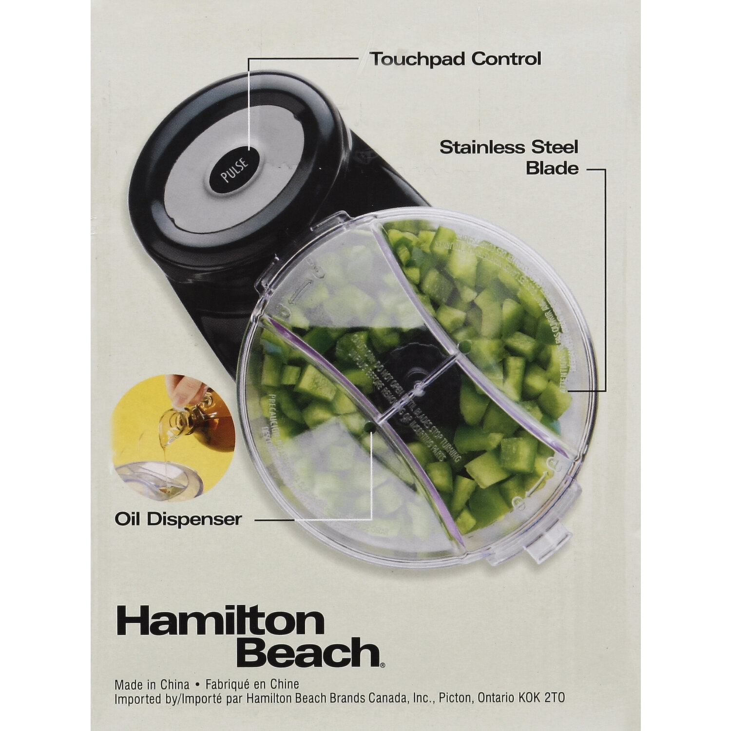 Hamilton Beach FreshChop™ 3 Cup Food Chopper - 72603