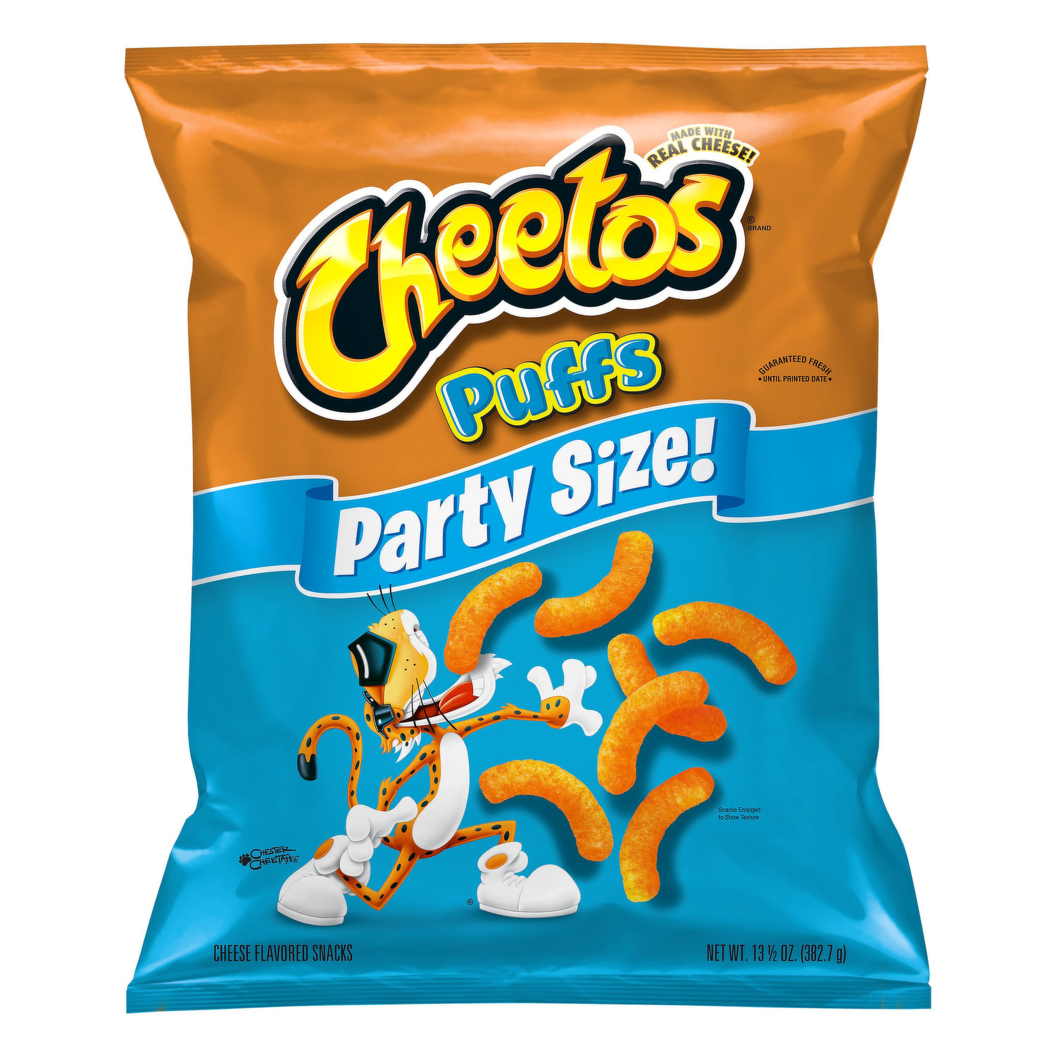 NAFTA Cheetos Puffs are all slightly different. (Puffs from Canada