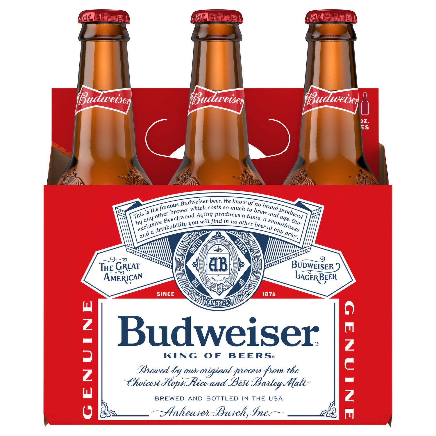 Anheuser - Busch - Budweiser 40 oz Bottle - Cheers Wine & Spirits