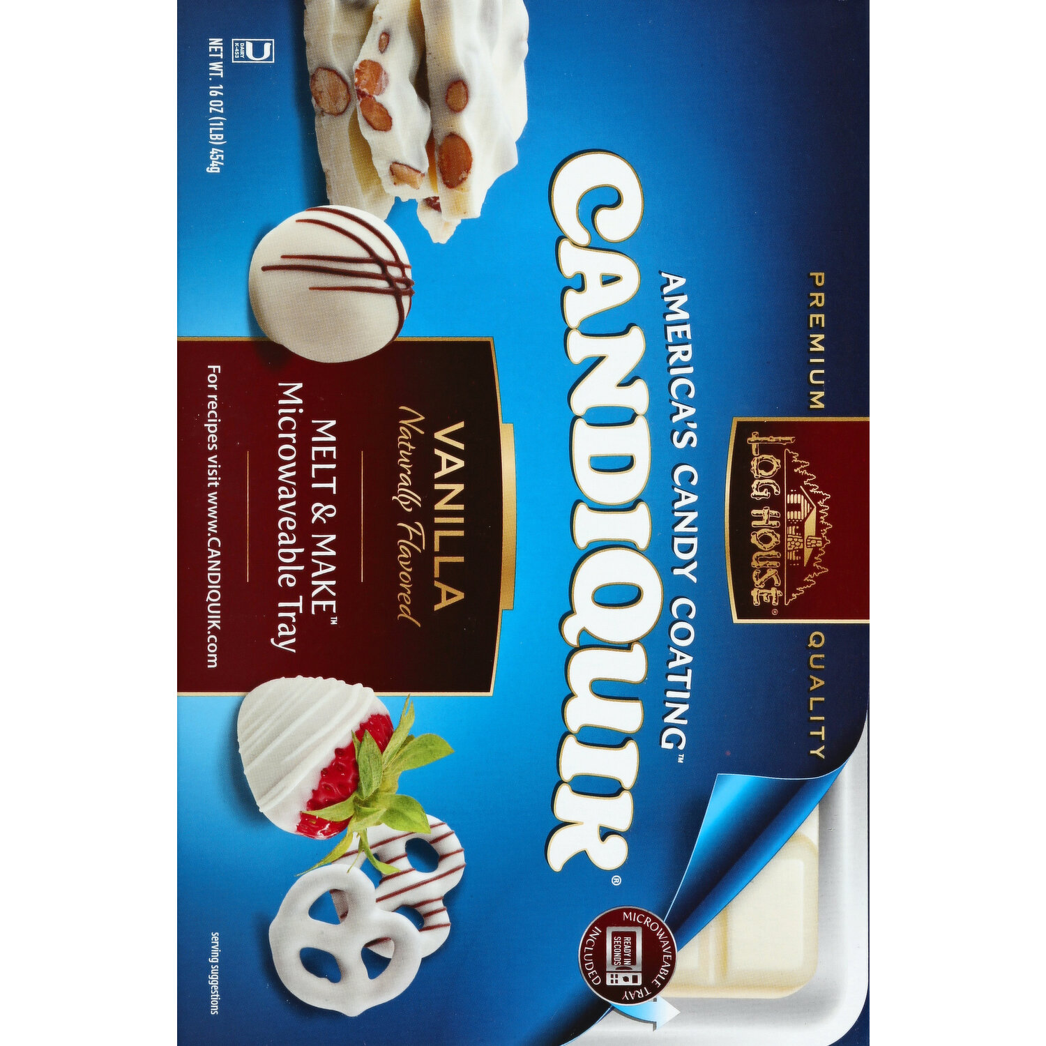 Candiquik Vanilla and Candiquik Chocolate Melting Wafers. One Stop Shopping  for the Best White Vanilla and Chocolate Candy Coating. Baking and  Microwave Friendly. Also includes 8 Dipping Sticks. Reviews 2023