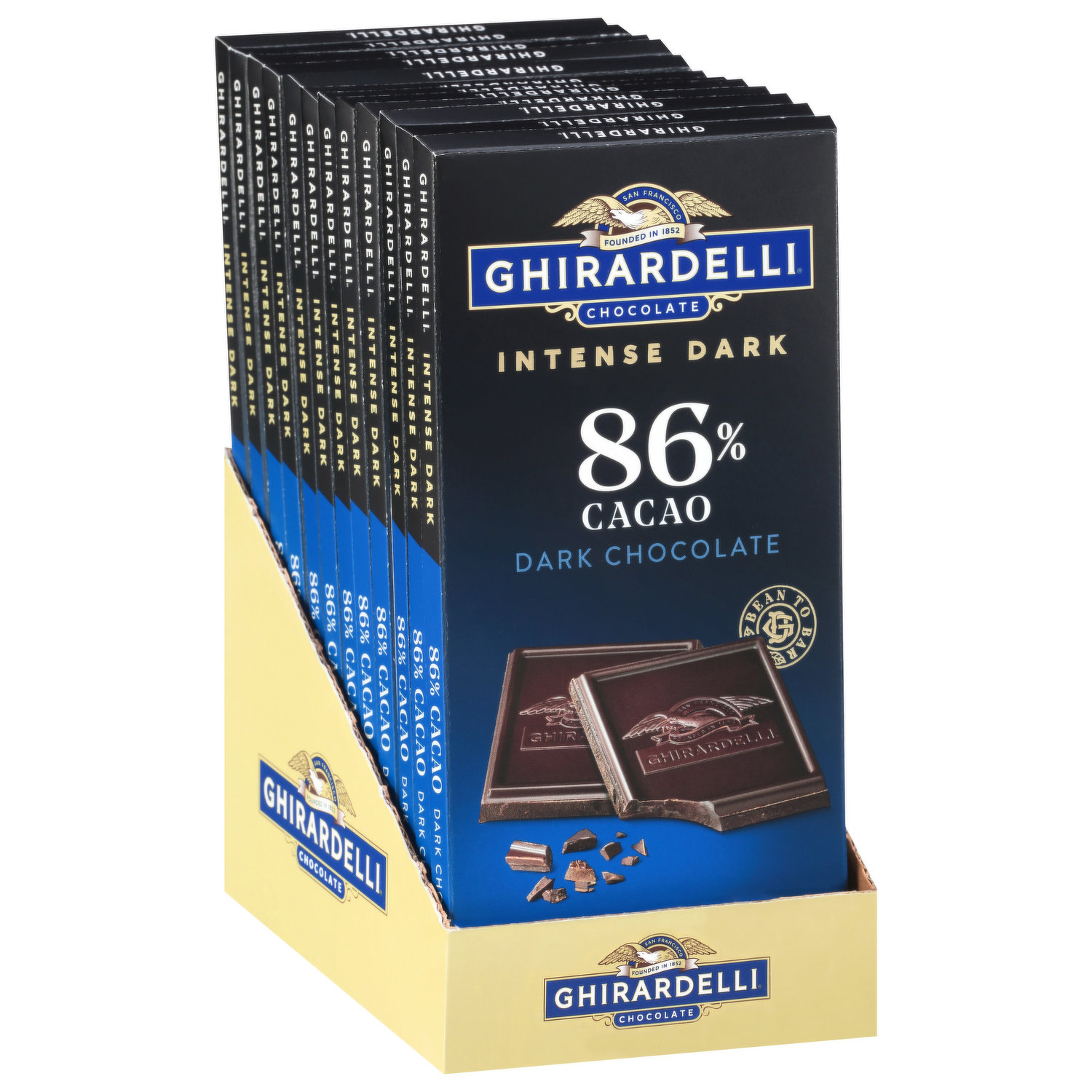 Ghirardelli Intense Dark Midnight Reverie Chocolate Bar - 3.1 oz