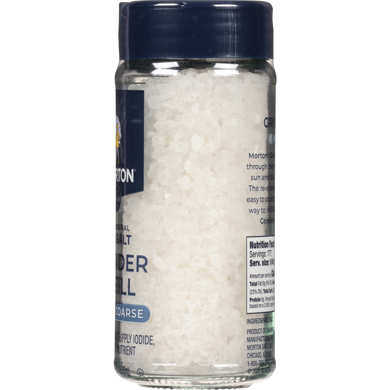 MORTON® SEA SALT GRINDER REFILL - Morton Salt